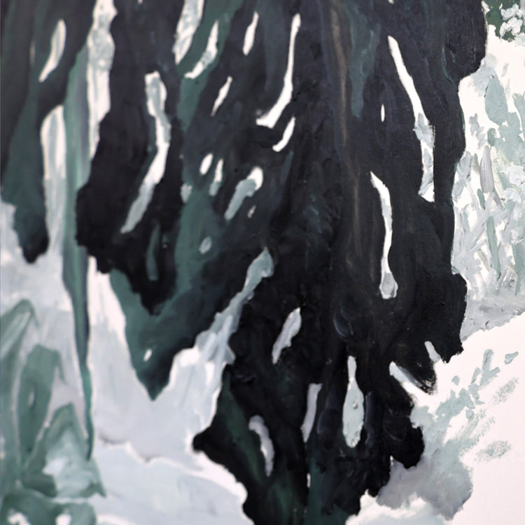 
Spontaneous Jungle by Dominic Virtosu: original work, 200x150cm / 78.74x59.06 in, oil on canvas, 2024 (view 4)