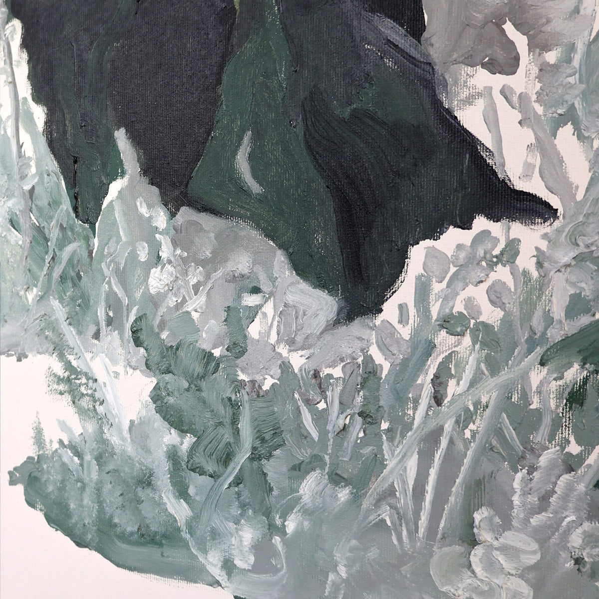 
Spontaneous Jungle by Dominic Virtosu: original work, 200x150cm / 78.74x59.06 in, oil on canvas, 2024 (view 5)