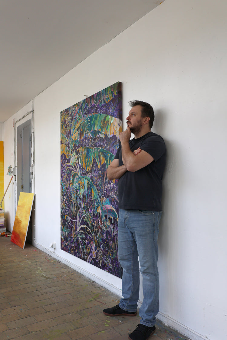 
Exploration by Dominic Virtosu: original work, 200x150cm / 78.74x59.06 in, oil on canvas, 2025 (view 2)