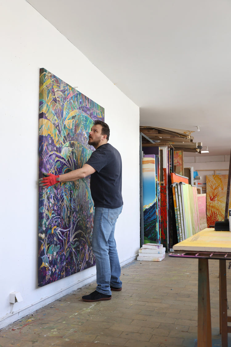 
Exploration by Dominic Virtosu: original work, 200x150cm / 78.74x59.06 in, oil on canvas, 2025 (view 4)