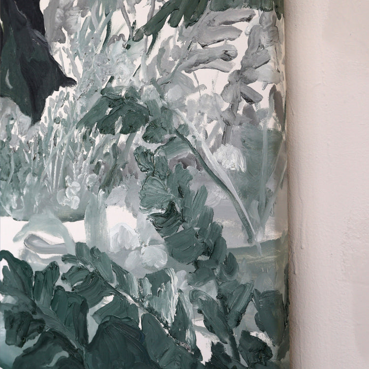 
Spontaneous Jungle by Dominic Virtosu: original work, 200x150cm / 78.74x59.06 in, oil on canvas, 2024 (view 7)
