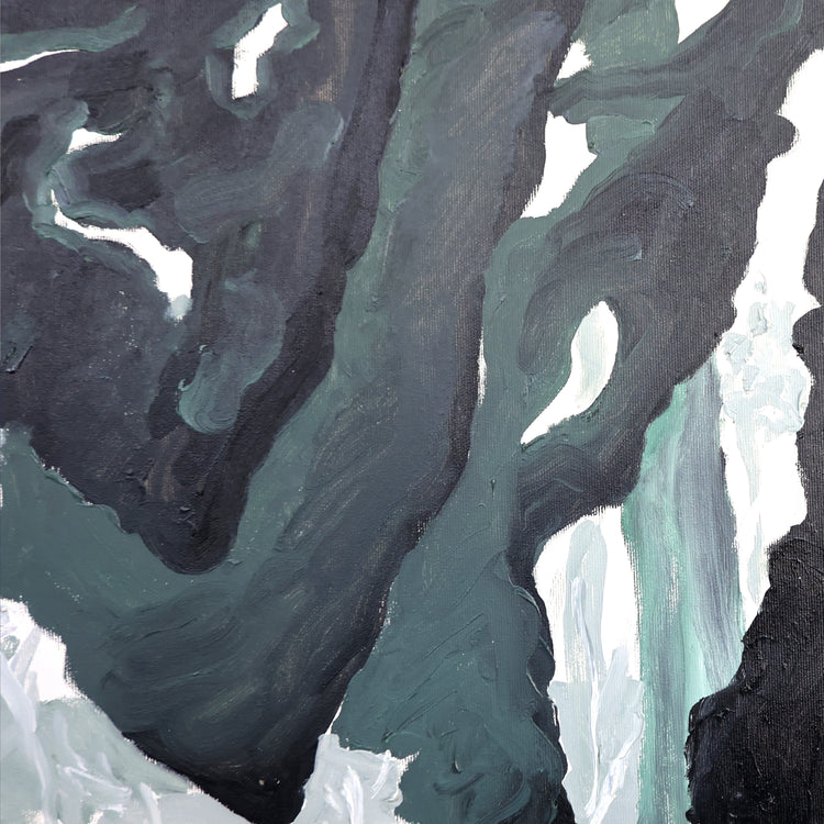 
Spontaneous Jungle by Dominic Virtosu: original work, 200x150cm / 78.74x59.06 in, oil on canvas, 2024 (view 8)