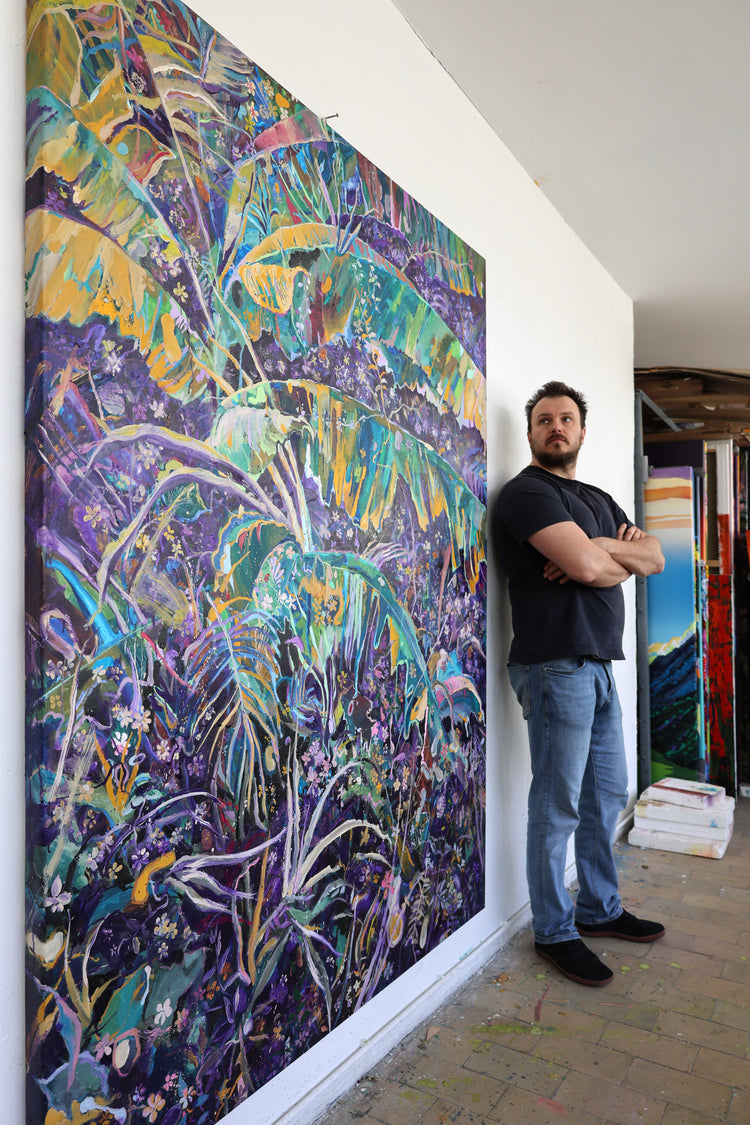 
Exploration by Dominic Virtosu: original work, 200x150cm / 78.74x59.06 in, oil on canvas, 2025 (view 5)