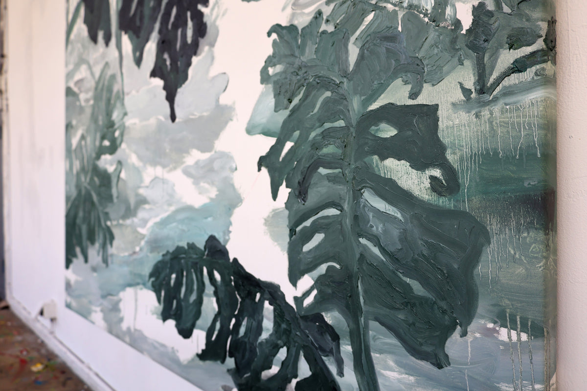 
Spontaneous Jungle by Dominic Virtosu: original work, 200x150cm / 78.74x59.06 in, oil on canvas, 2024 (view 12)