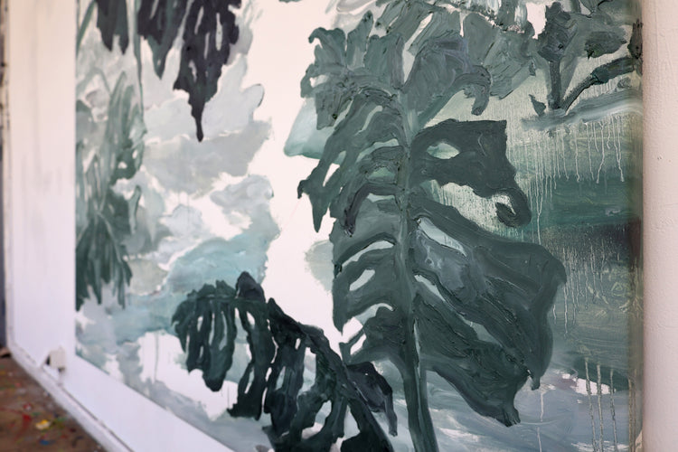 
Spontaneous Jungle by Dominic Virtosu: original work, 200x150cm / 78.74x59.06 in, oil on canvas, 2024 (view 12)