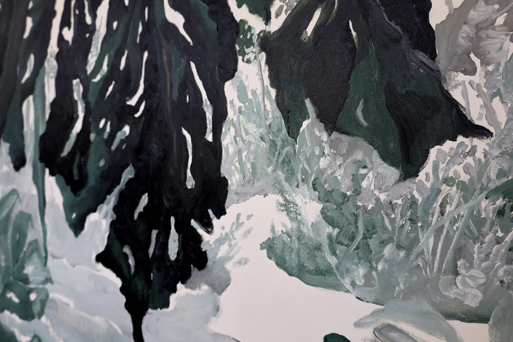 
Spontaneous Jungle by Dominic Virtosu: original work, 200x150cm / 78.74x59.06 in, oil on canvas, 2024 (view 13)
