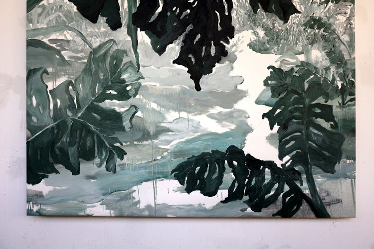 
Spontaneous Jungle by Dominic Virtosu: original work, 200x150cm / 78.74x59.06 in, oil on canvas, 2024 (view 14)