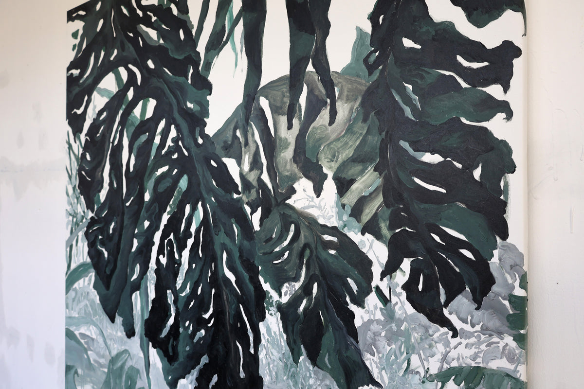 
Spontaneous Jungle by Dominic Virtosu: original work, 200x150cm / 78.74x59.06 in, oil on canvas, 2024 (view 15)