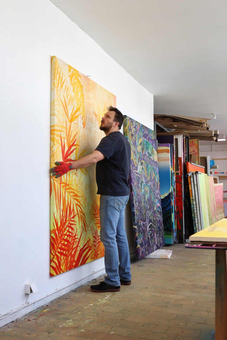 
The Light (2025) by Dominic Virtosu: original work, 200x150cm / 78.74x59.06 in, oil on canvas, 2025 (view 6)