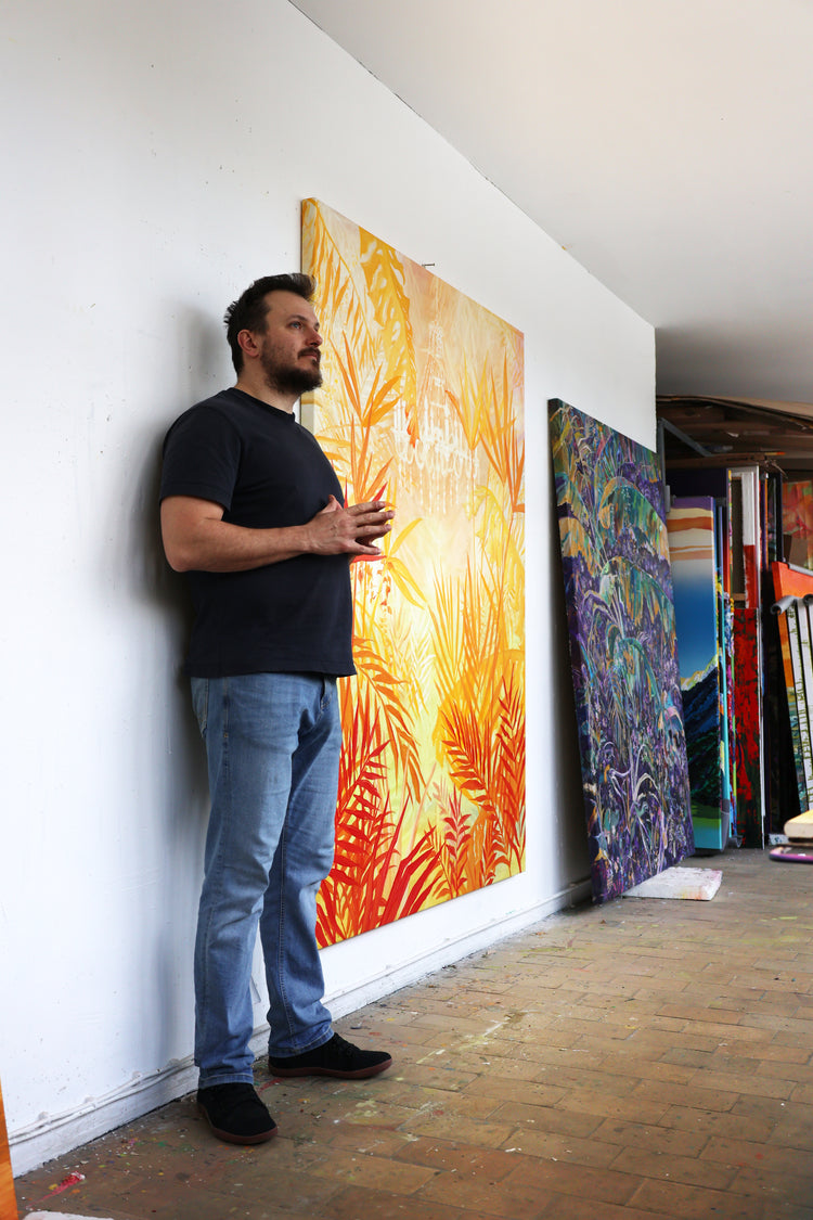 
The Light (2025) by Dominic Virtosu: original work, 200x150cm / 78.74x59.06 in, oil on canvas, 2025 (view 19)