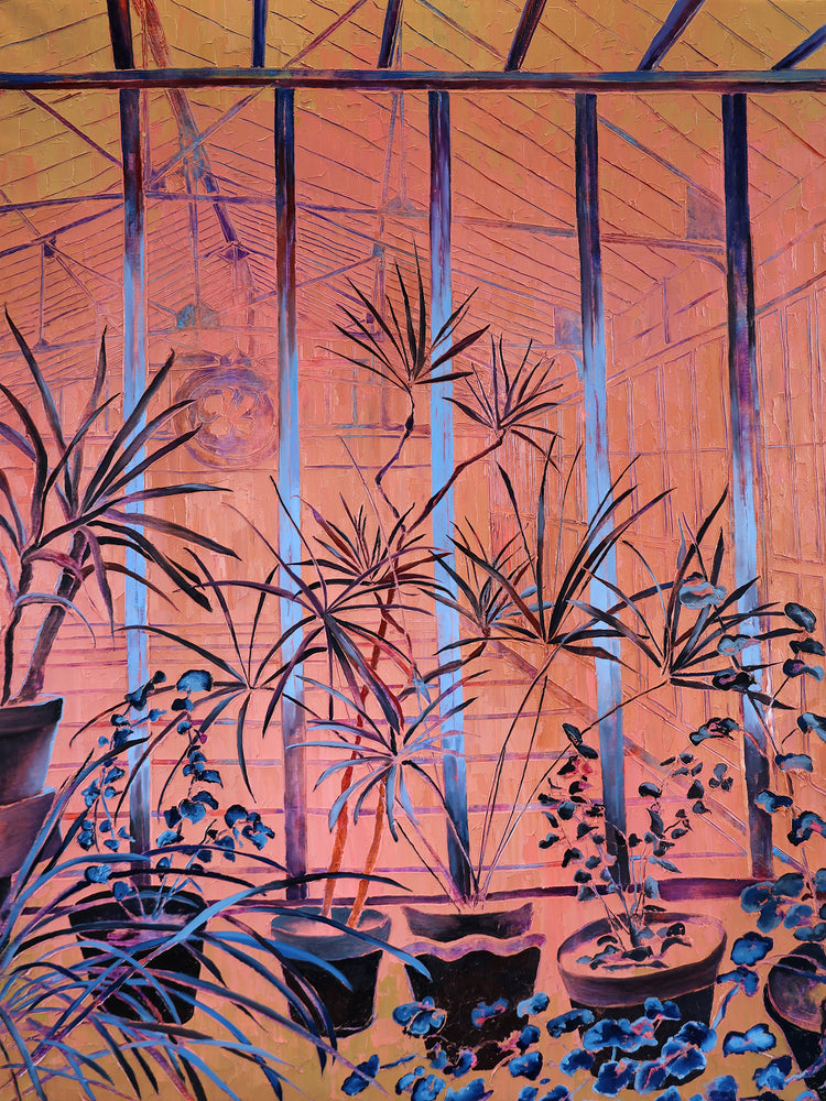 
Chez Rita by Dominic Virtosu: original work, 200x150cm / 78.74x59.06 in, oil on canvas, 2025
