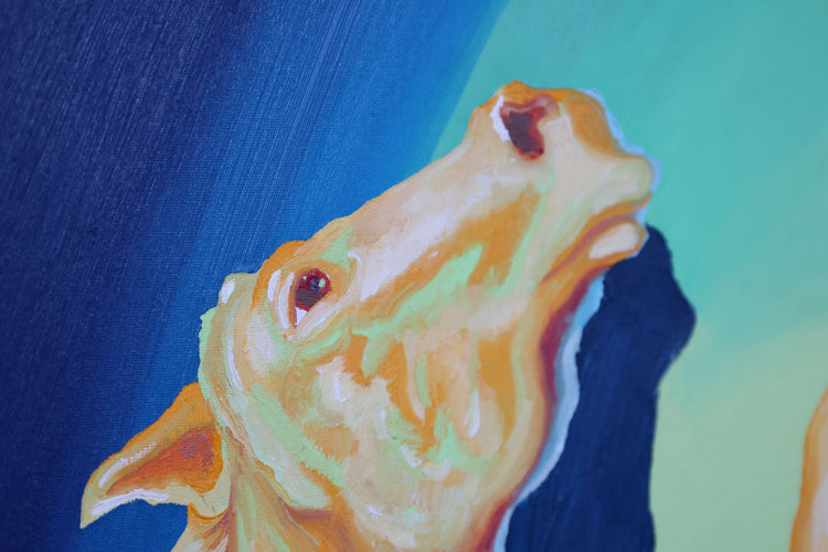 
Story of my Life by Dominic Virtosu: original work, 100x80cm / 39.37x31.49 in, oil on canvas, 2024 (view 8)