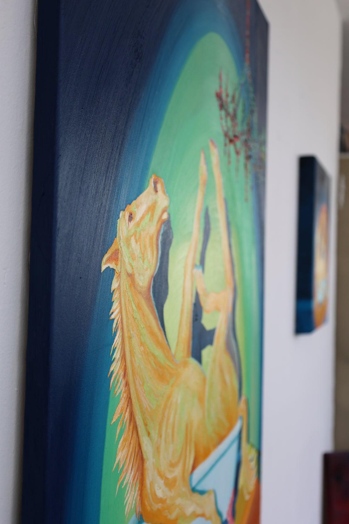 
Story of my Life by Dominic Virtosu: original work, 100x80cm / 39.37x31.49 in, oil on canvas, 2024 (view 10)