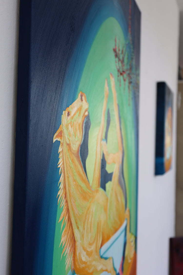 
Story of my Life by Dominic Virtosu: original work, 100x80cm / 39.37x31.49 in, oil on canvas, 2024 (view 10)