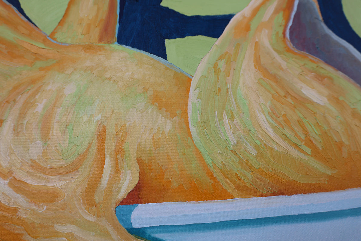 
Story of my Life by Dominic Virtosu: original work, 100x80cm / 39.37x31.49 in, oil on canvas, 2024 (view 13)