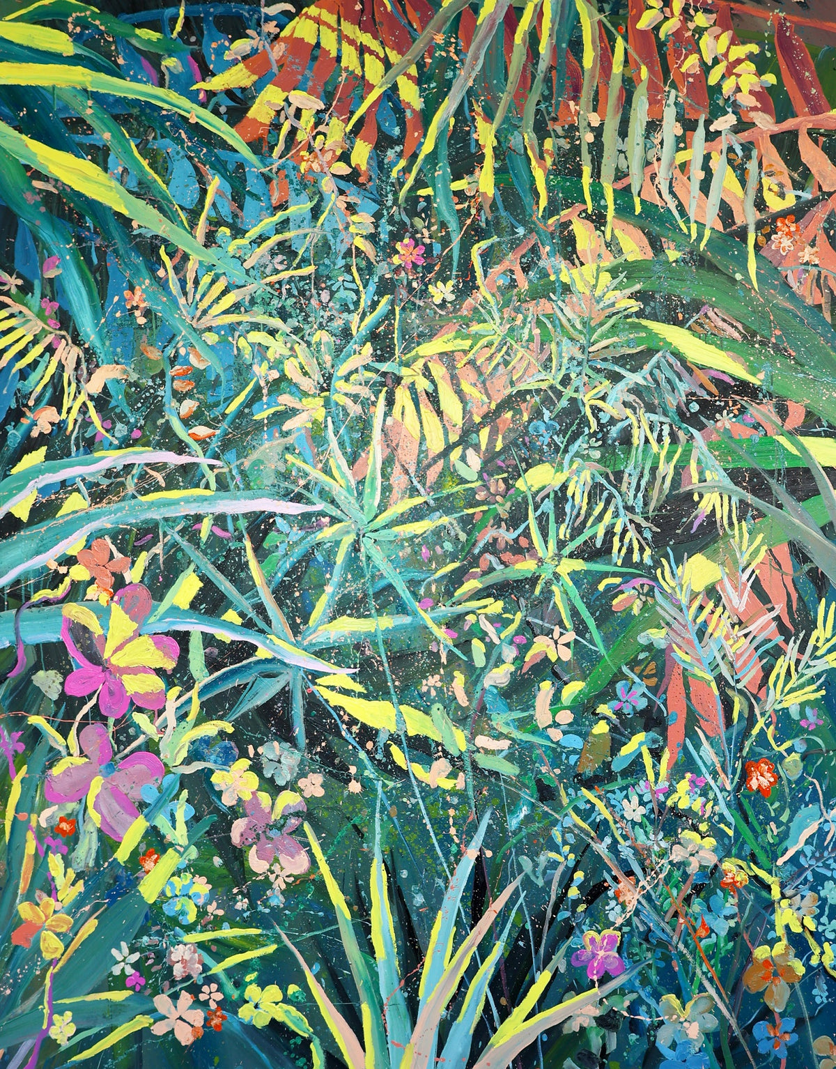 
Light in the Jungle by Dominic Virtosu: original work, 198x156cm, oil on canvas, 2025