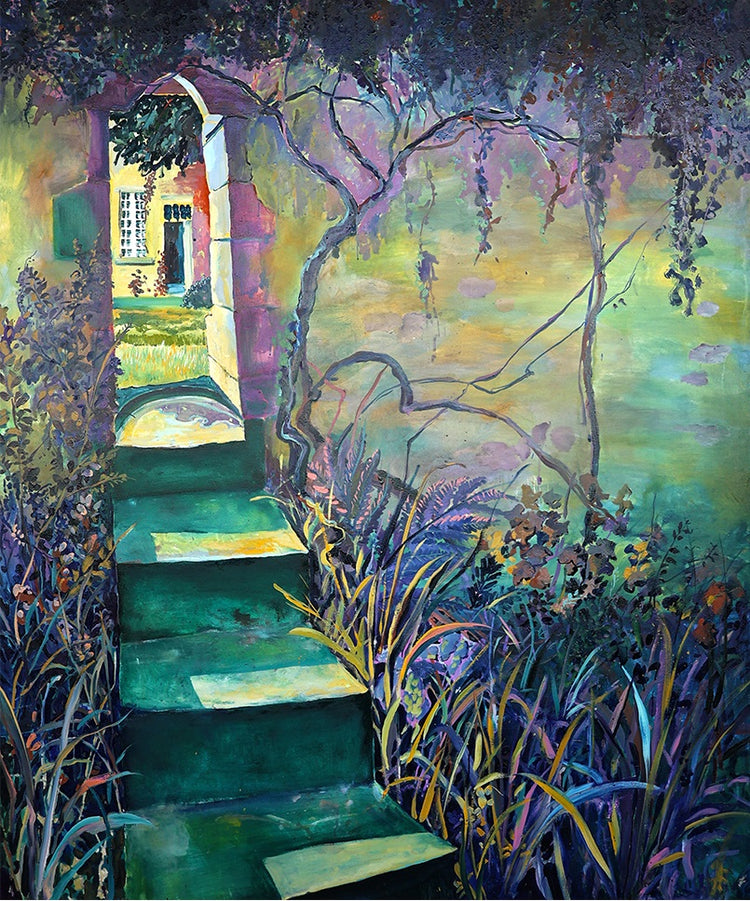 
Looking Through by Dominic Virtosu: original work, 180x150cm / 70.8x59.5 in, oil on canvas, 2021