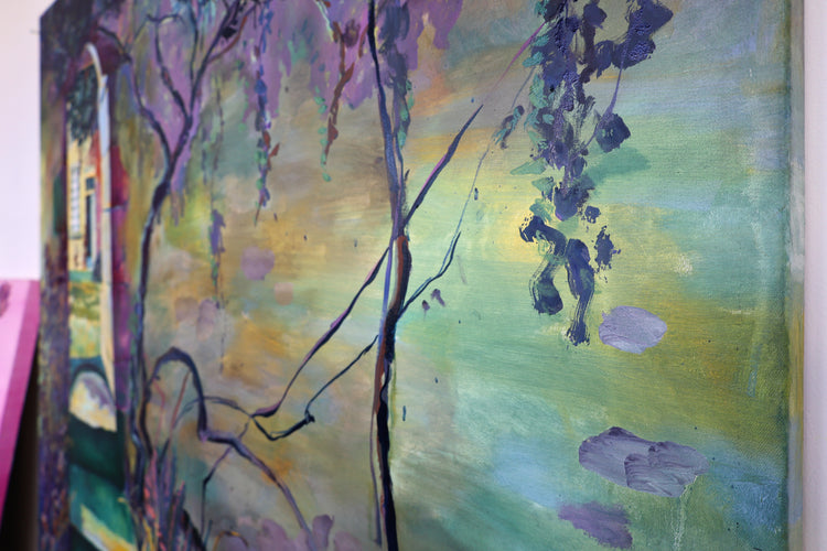 
Looking Through by Dominic Virtosu: original work, 180x150cm / 70.8x59.5 in, oil on canvas, 2021 (view 13)