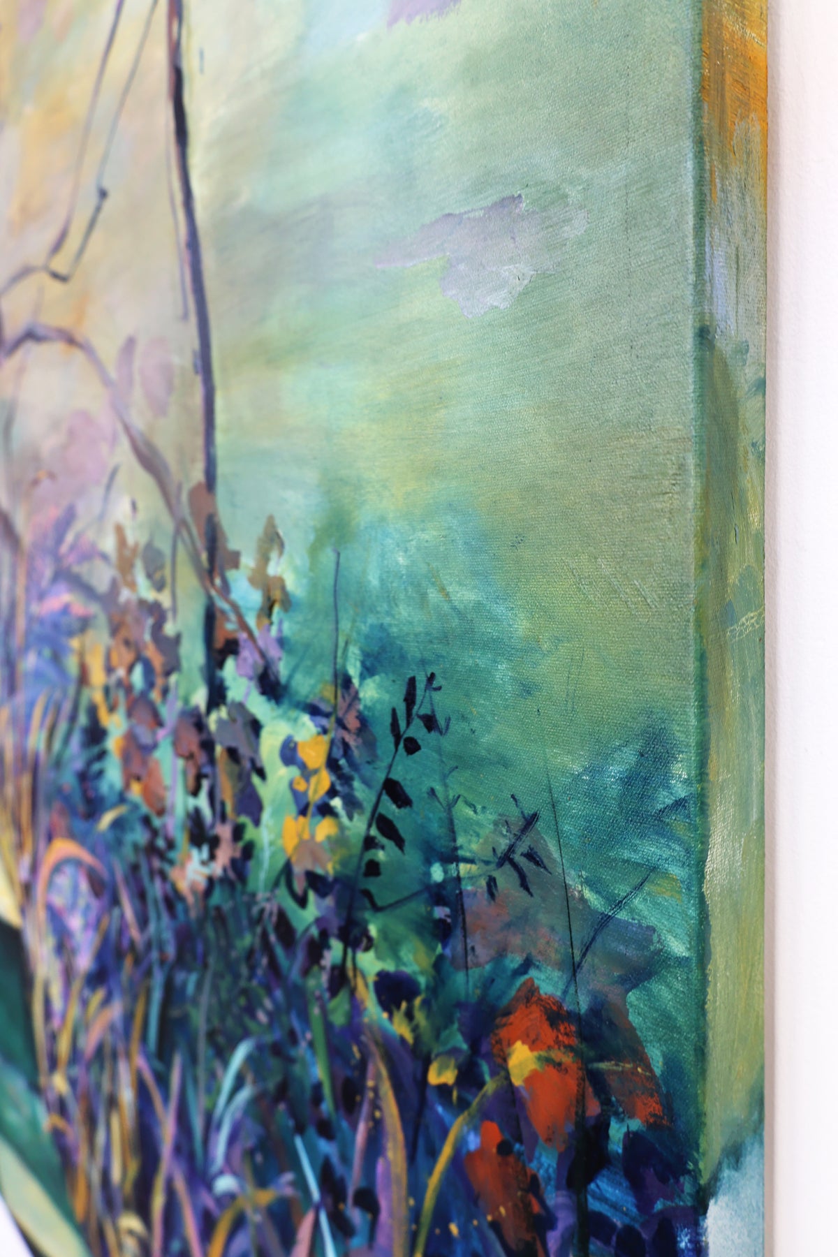 
Looking Through by Dominic Virtosu: original work, 180x150cm / 70.8x59.5 in, oil on canvas, 2021 (view 5)