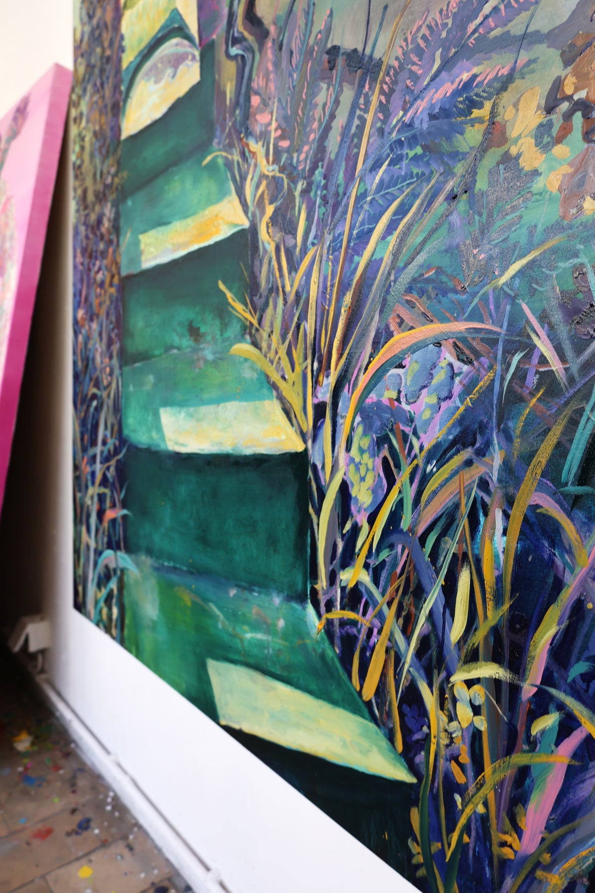 
Looking Through by Dominic Virtosu: original work, 180x150cm / 70.8x59.5 in, oil on canvas, 2021 (view 6)