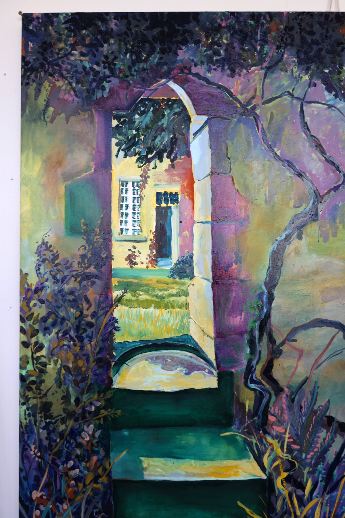 
Looking Through by Dominic Virtosu: original work, 180x150cm / 70.8x59.5 in, oil on canvas, 2021 (view 7)