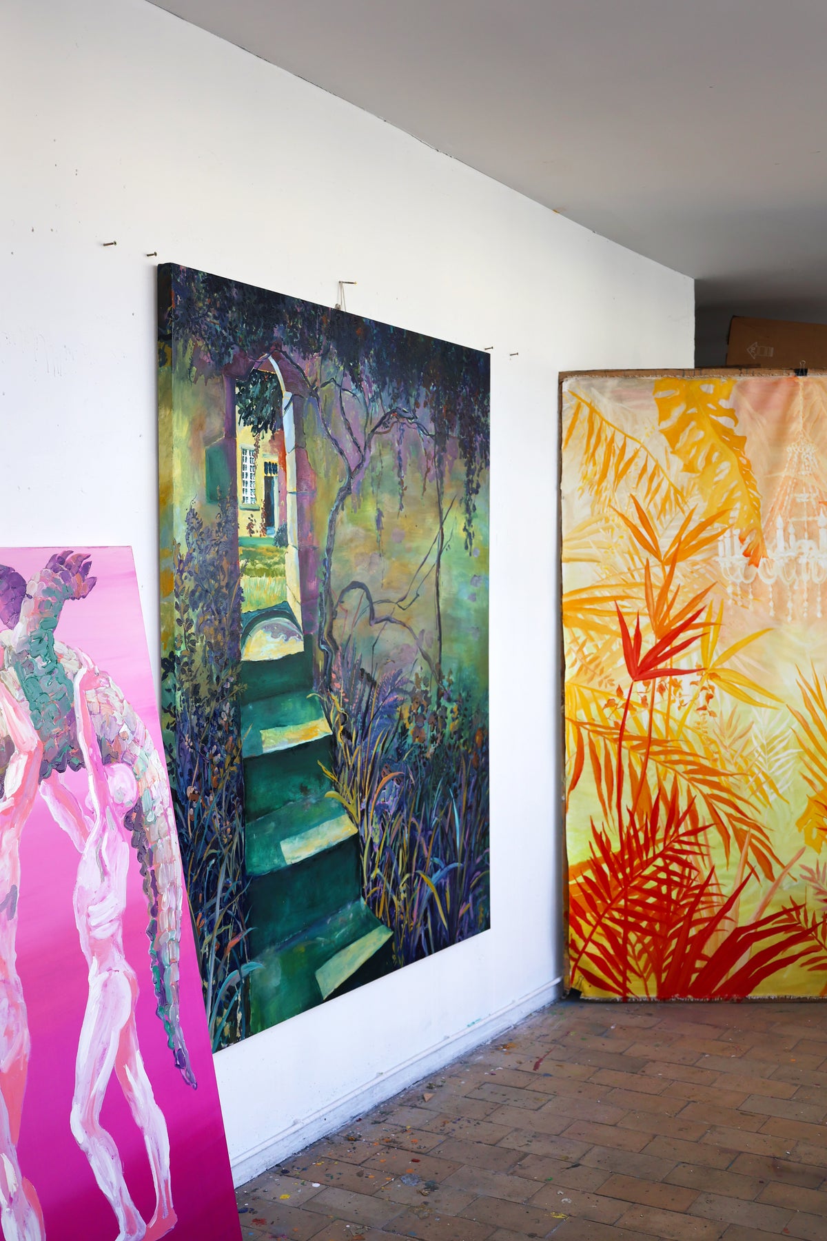 
Looking Through by Dominic Virtosu: original work, 180x150cm / 70.8x59.5 in, oil on canvas, 2021 (view 9)