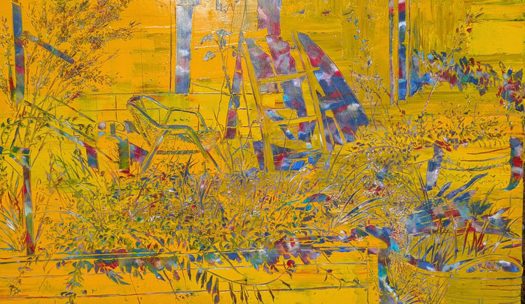 
Springtime in Roubaix by Dominic Virtosu: original work, 150x90 cm / 59.05x35.43 in, oil on canvas, 2026