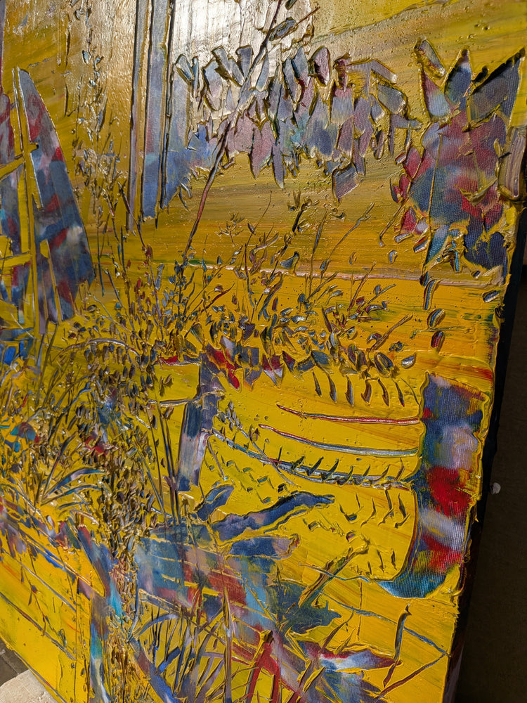 
Springtime in Roubaix by Dominic Virtosu: original work, 150x90 cm / 59.05x35.43 in, oil on canvas, 2026 (view 3)