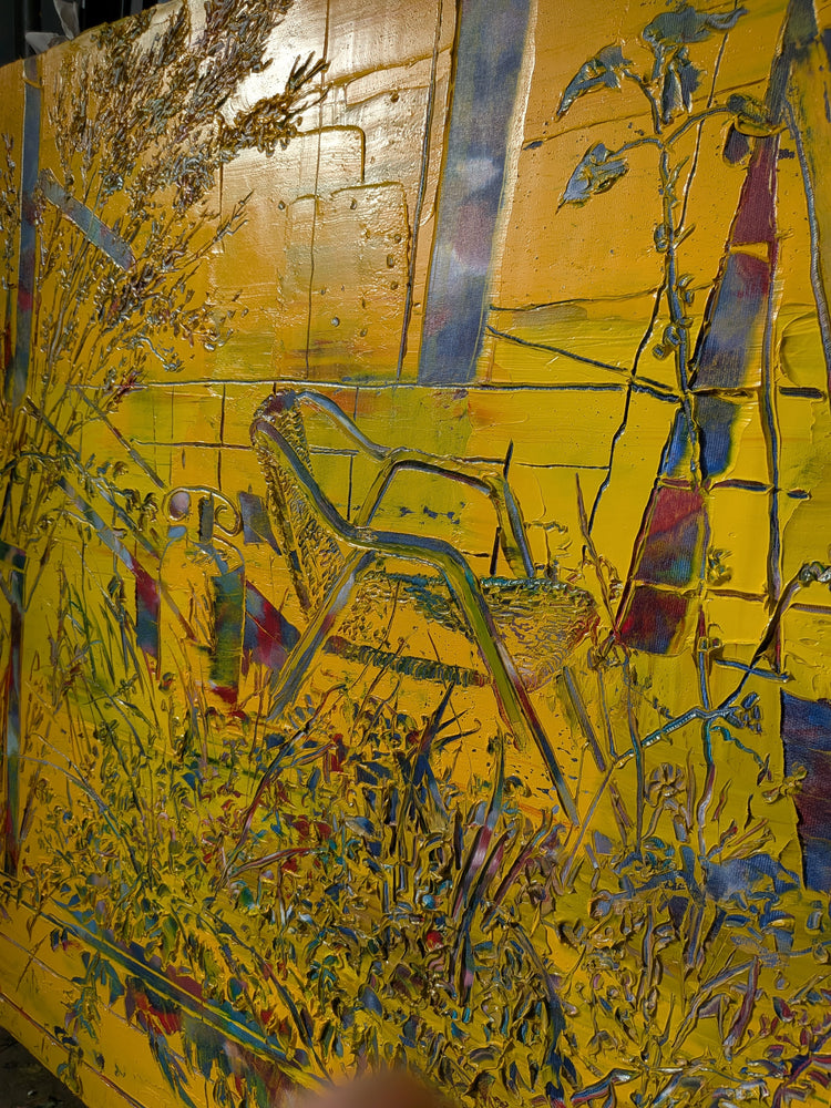 
Springtime in Roubaix by Dominic Virtosu: original work, 150x90 cm / 59.05x35.43 in, oil on canvas, 2026 (view 2)