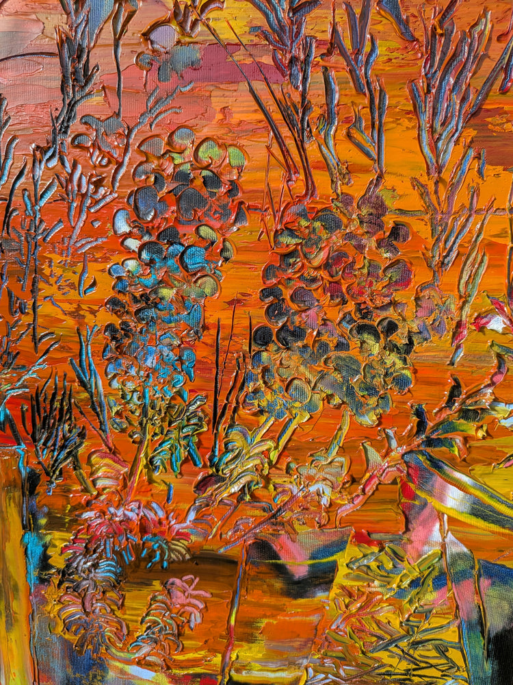 
Jazzy Sunshine by Dominic Virtosu: original work, 150x130cm / 59.06x51.18 in, oil on canvas, 2025 (view 12)