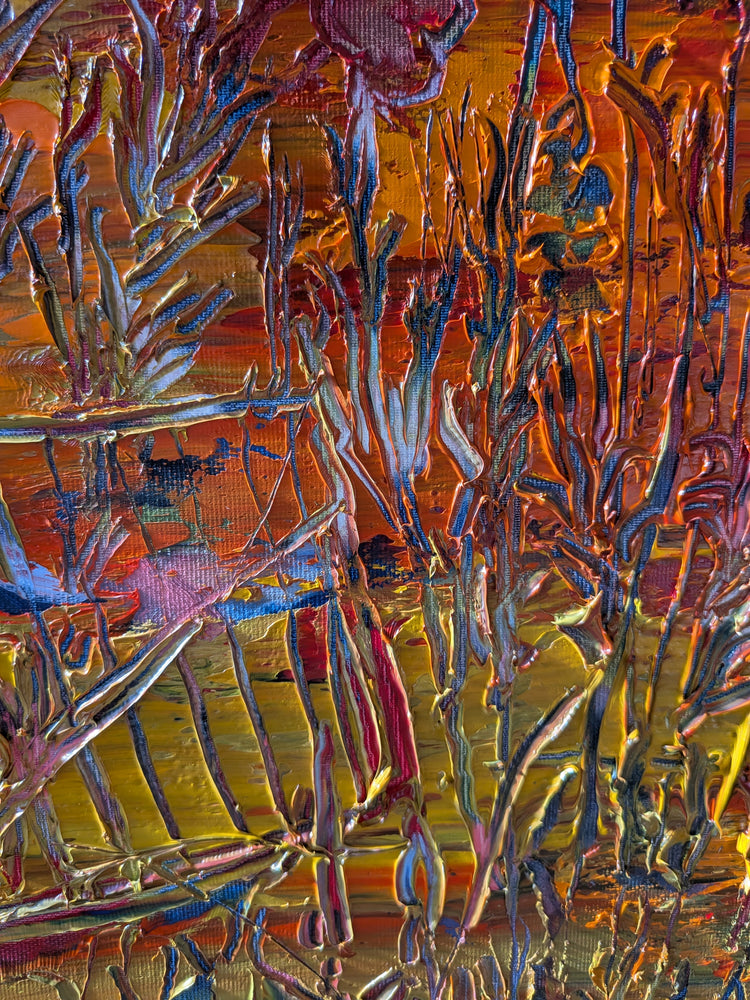 
Jazzy Sunshine by Dominic Virtosu: original work, 150x130cm / 59.06x51.18 in, oil on canvas, 2025 (view 8)