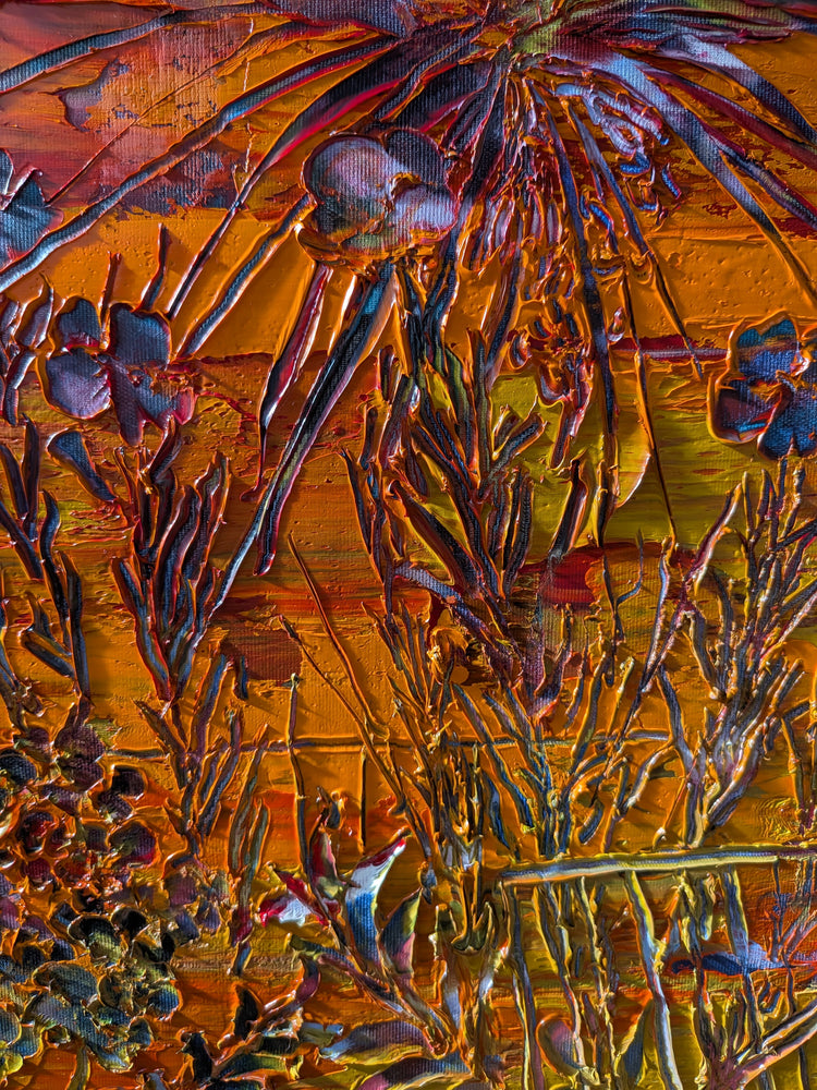 
Jazzy Sunshine by Dominic Virtosu: original work, 150x130cm / 59.06x51.18 in, oil on canvas, 2025 (view 7)