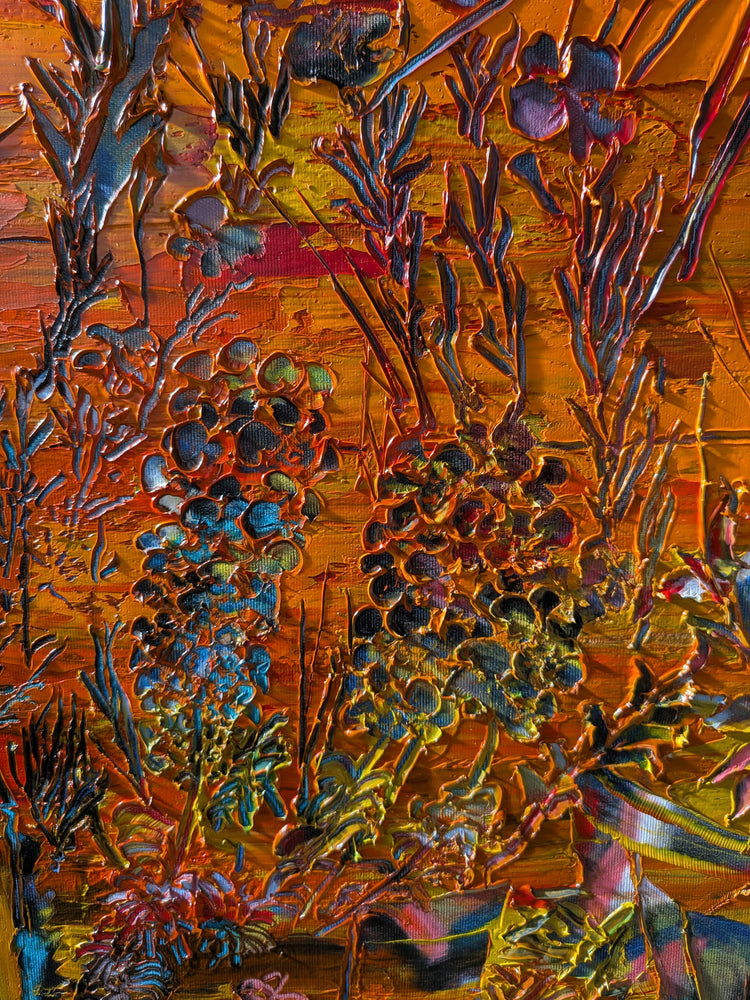 
Jazzy Sunshine by Dominic Virtosu: original work, 150x130cm / 59.06x51.18 in, oil on canvas, 2025 (view 4)