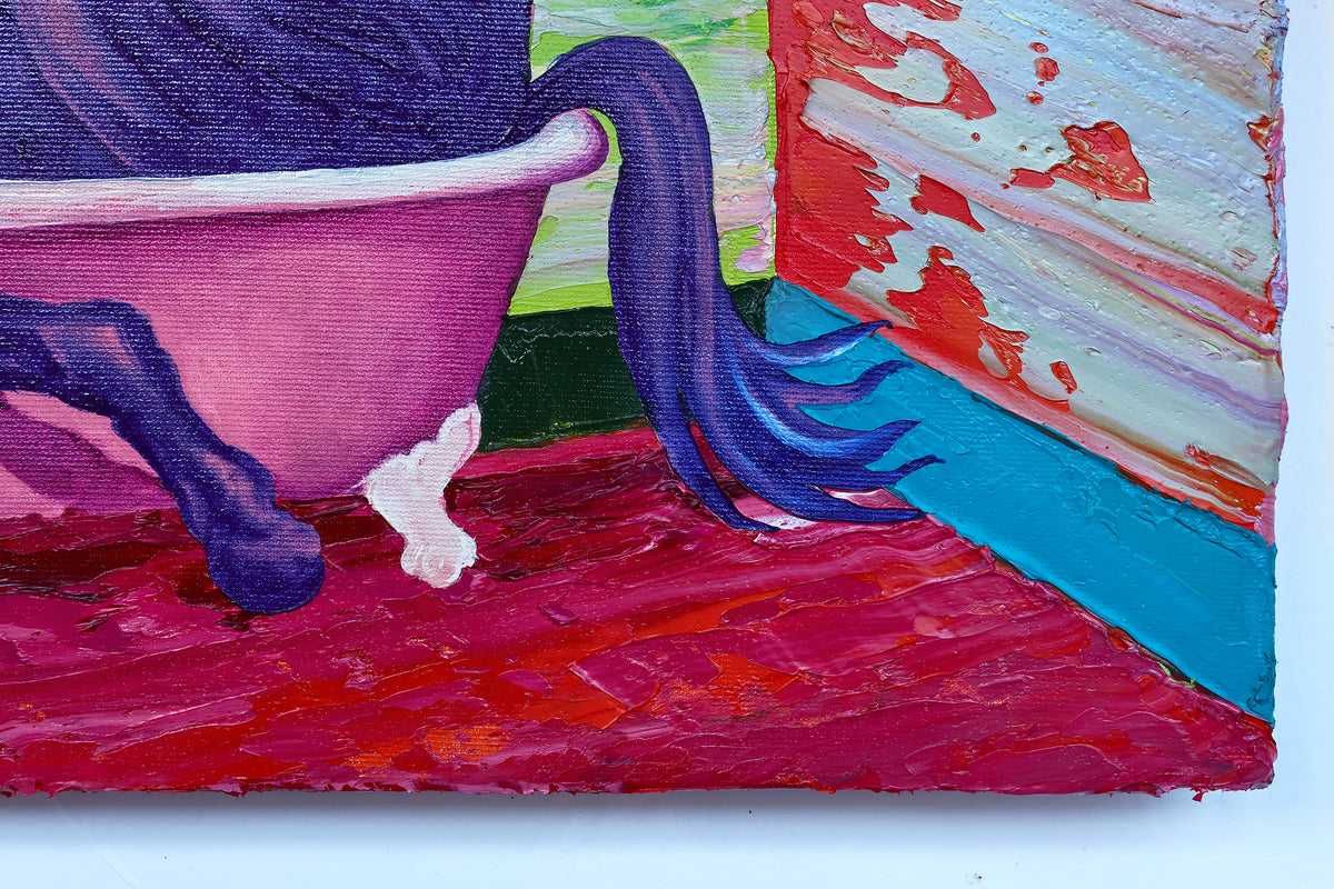 
Purple Dream by Dominic Virtosu: original work, 50x50cm, oil on canvas, 2023 (view 10)