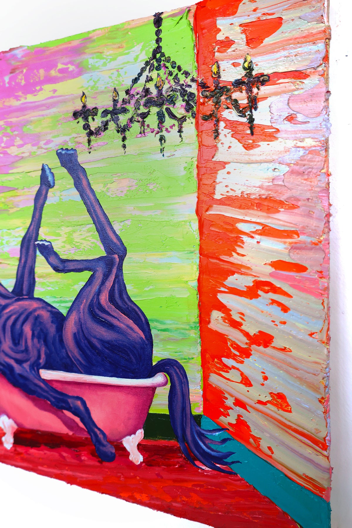 
Purple Dream by Dominic Virtosu: original work, 50x50cm, oil on canvas, 2023 (view 20)
