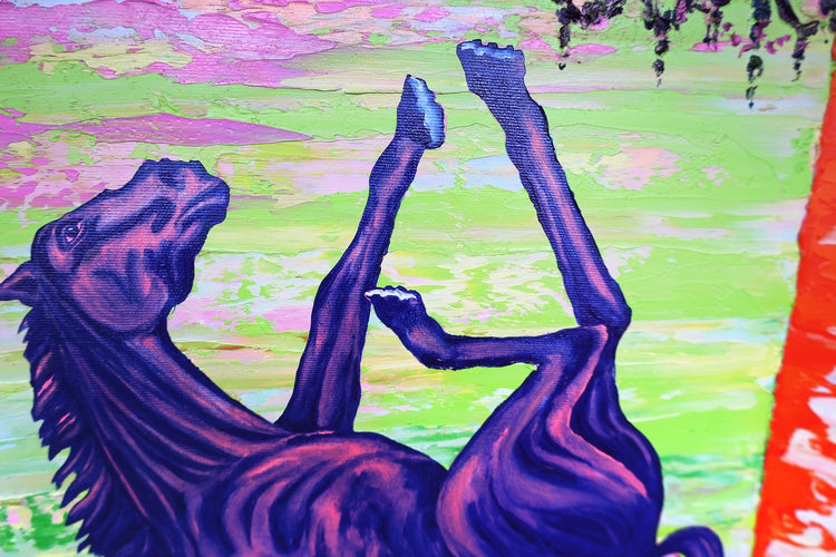 
Purple Dream by Dominic Virtosu: original work, 50x50cm, oil on canvas, 2023 (view 21)