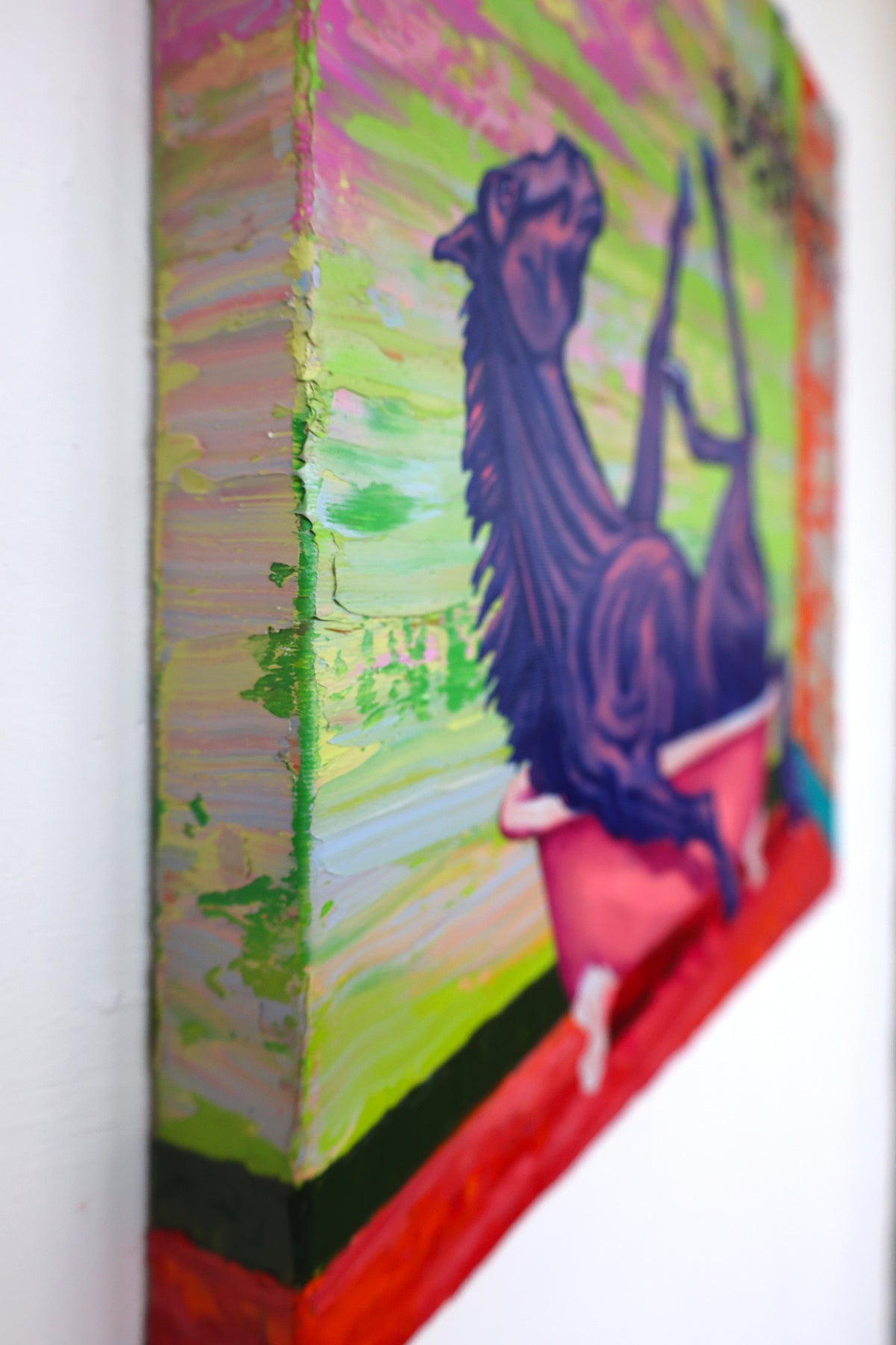 
Purple Dream by Dominic Virtosu: original work, 50x50cm, oil on canvas, 2023 (view 22)