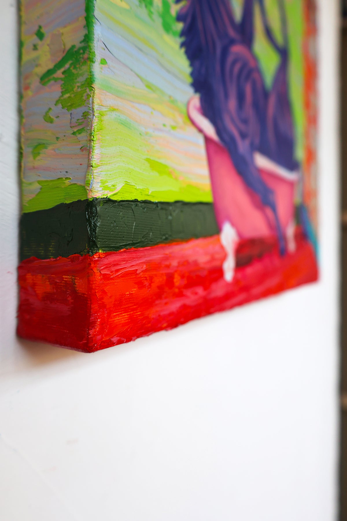 
Purple Dream by Dominic Virtosu: original work, 50x50cm, oil on canvas, 2023 (view 15)