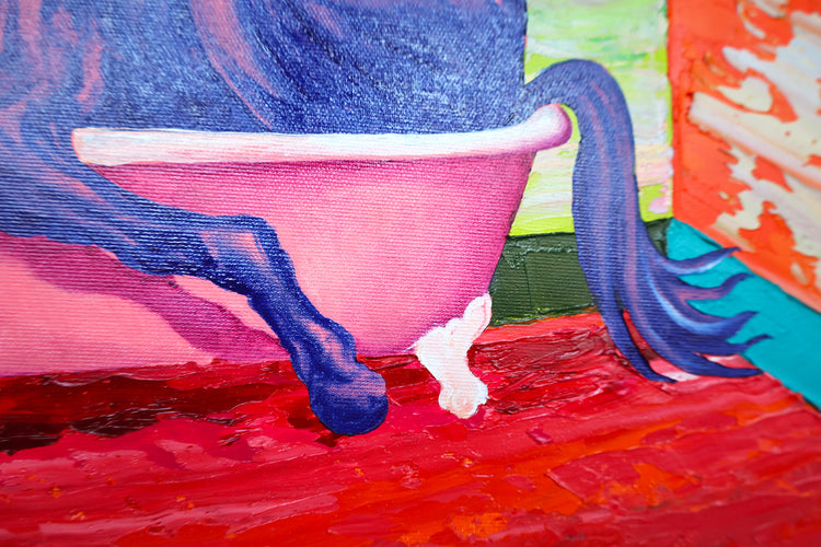 
Purple Dream by Dominic Virtosu: original work, 50x50cm, oil on canvas, 2023 (view 17)