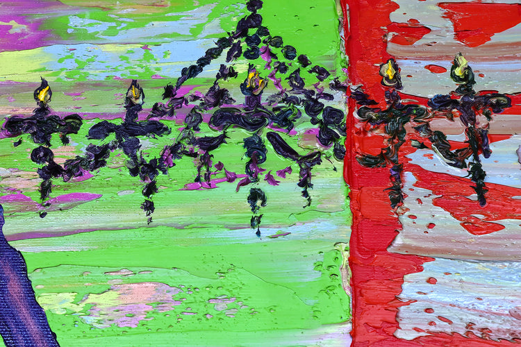 
Purple Dream by Dominic Virtosu: original work, 50x50cm, oil on canvas, 2023 (view 18)