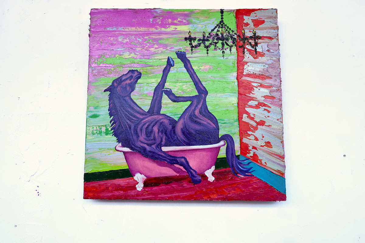 
Purple Dream by Dominic Virtosu: original work, 50x50cm, oil on canvas, 2023 (view 19)