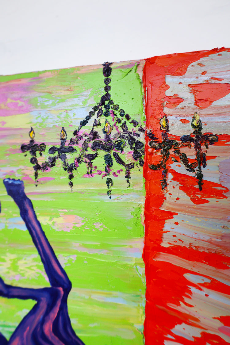 
Purple Dream by Dominic Virtosu: original work, 50x50cm, oil on canvas, 2023 (view 23)