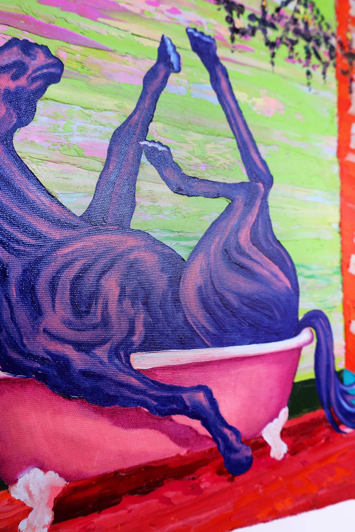 
Purple Dream by Dominic Virtosu: original work, 50x50cm, oil on canvas, 2023 (view 24)