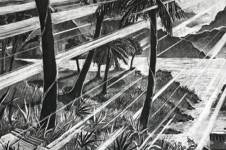 
The Time is Now by Dominic Virtosu: original work, 200x150cm / 78.74x59.06 in, Charcoal on Paper, 2024 (view 20)