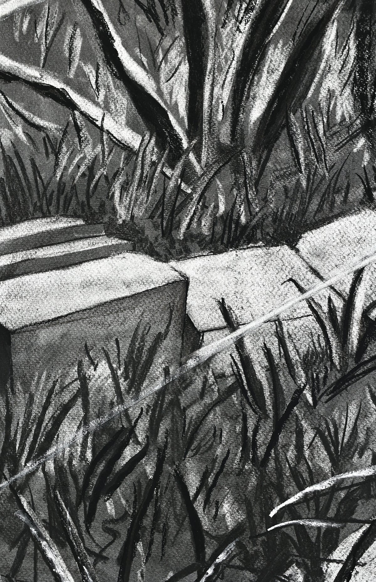 
The Time is Now by Dominic Virtosu: original work, 200x150cm / 78.74x59.06 in, Charcoal on Paper, 2024 (view 24)
