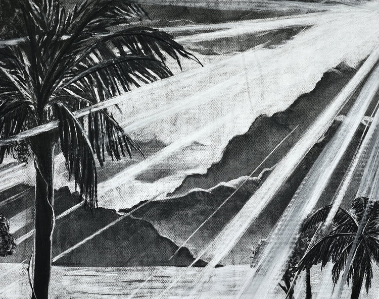 
The Time is Now by Dominic Virtosu: original work, 200x150cm / 78.74x59.06 in, Charcoal on Paper, 2024 (view 28)
