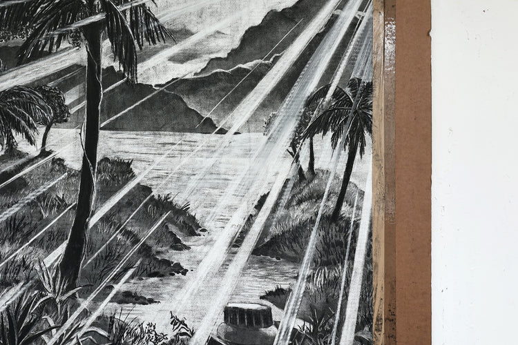 
The Time is Now by Dominic Virtosu: original work, 200x150cm / 78.74x59.06 in, Charcoal on Paper, 2024 (view 29)