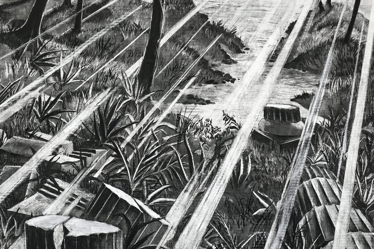 
The Time is Now by Dominic Virtosu: original work, 200x150cm / 78.74x59.06 in, Charcoal on Paper, 2024 (view 31)