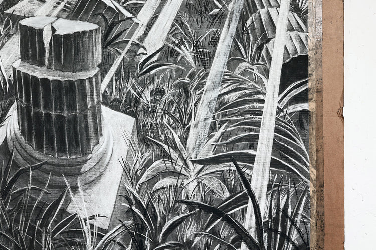 
The Time is Now by Dominic Virtosu: original work, 200x150cm / 78.74x59.06 in, Charcoal on Paper, 2024 (view 35)
