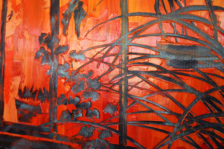 
Where the Light comes from by Dominic Virtosu: original work, 150x130cm / 59.06x51.18 in, oil on canvas, 2025 (view 5)